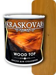 Масло для столешниц Kraskovar Wood Top 0,75л (белый)