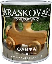 Олифа натуральная Kraskovar 0,75л (бесцветный)