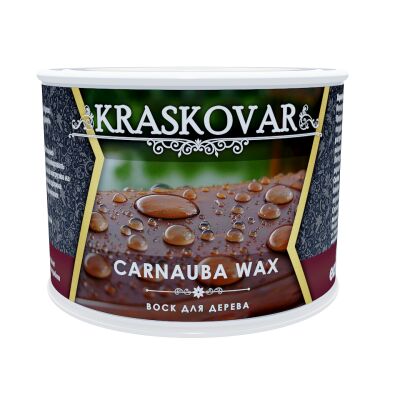 Воск Kraskovar Carnauba Wax для дерева 0.5 (бесцветный)