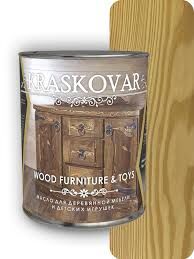 Масло Kraskovar Wood Furniture & Toys для мебели и детских игрушек 0,75л (бесцветный)