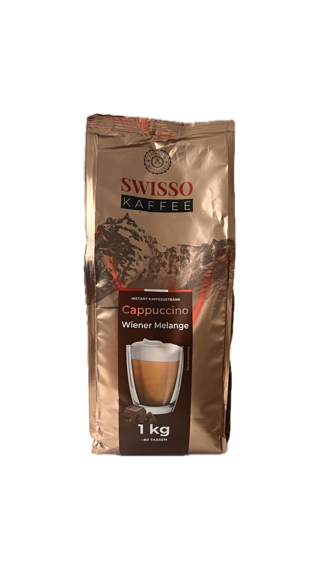 Растворимый капучино Cappuccino Swisso Wiener  Melange 1 кг