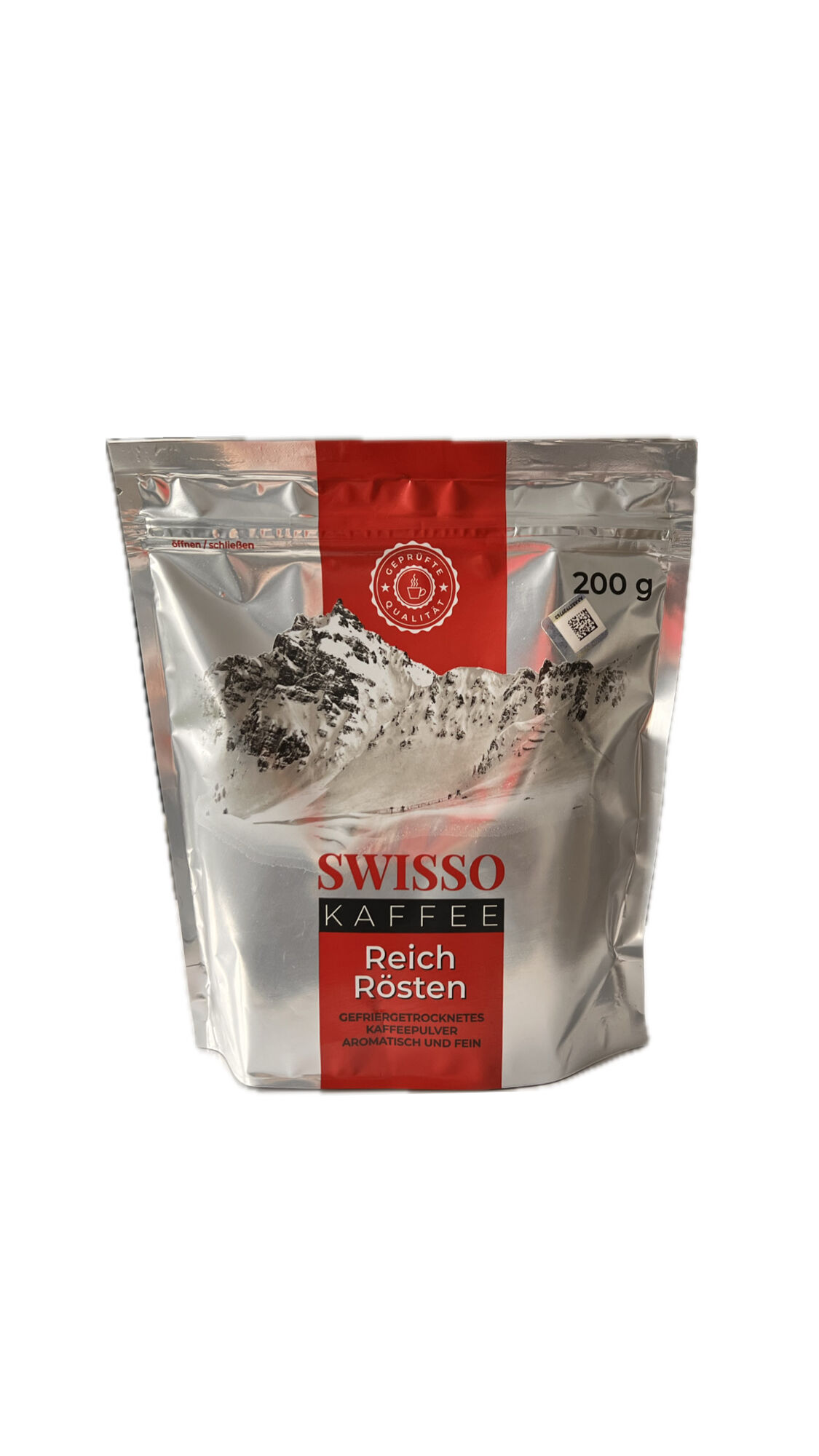 Кофе растворимый Swisso Kaffee Reich Rosten 200 г