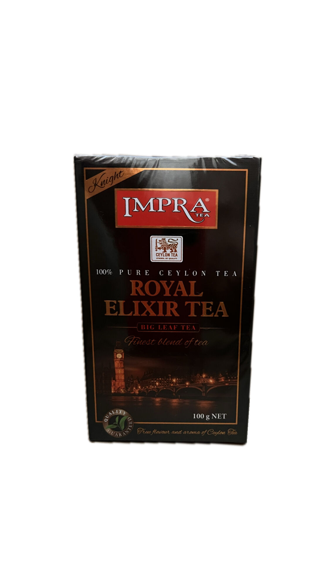 Чай IMPRA "Royal Elixir Tea" черный, крупный лист 100 г