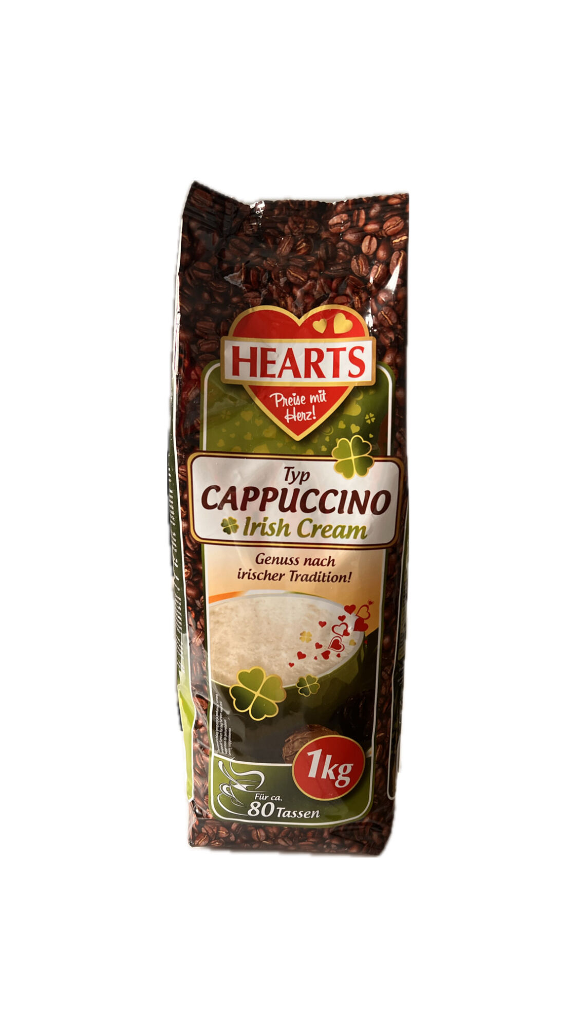 Растворимый капучино Hearts Cappuccino Irish Cream 1 кг