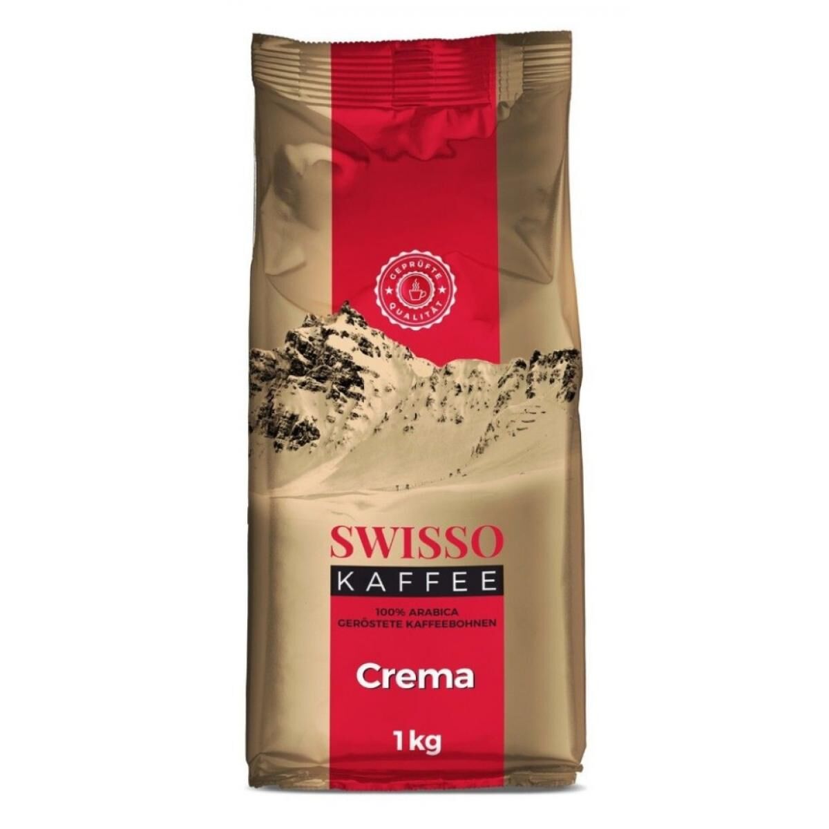 Кофе в зернах Swisso Kaffee Crema 1 кг