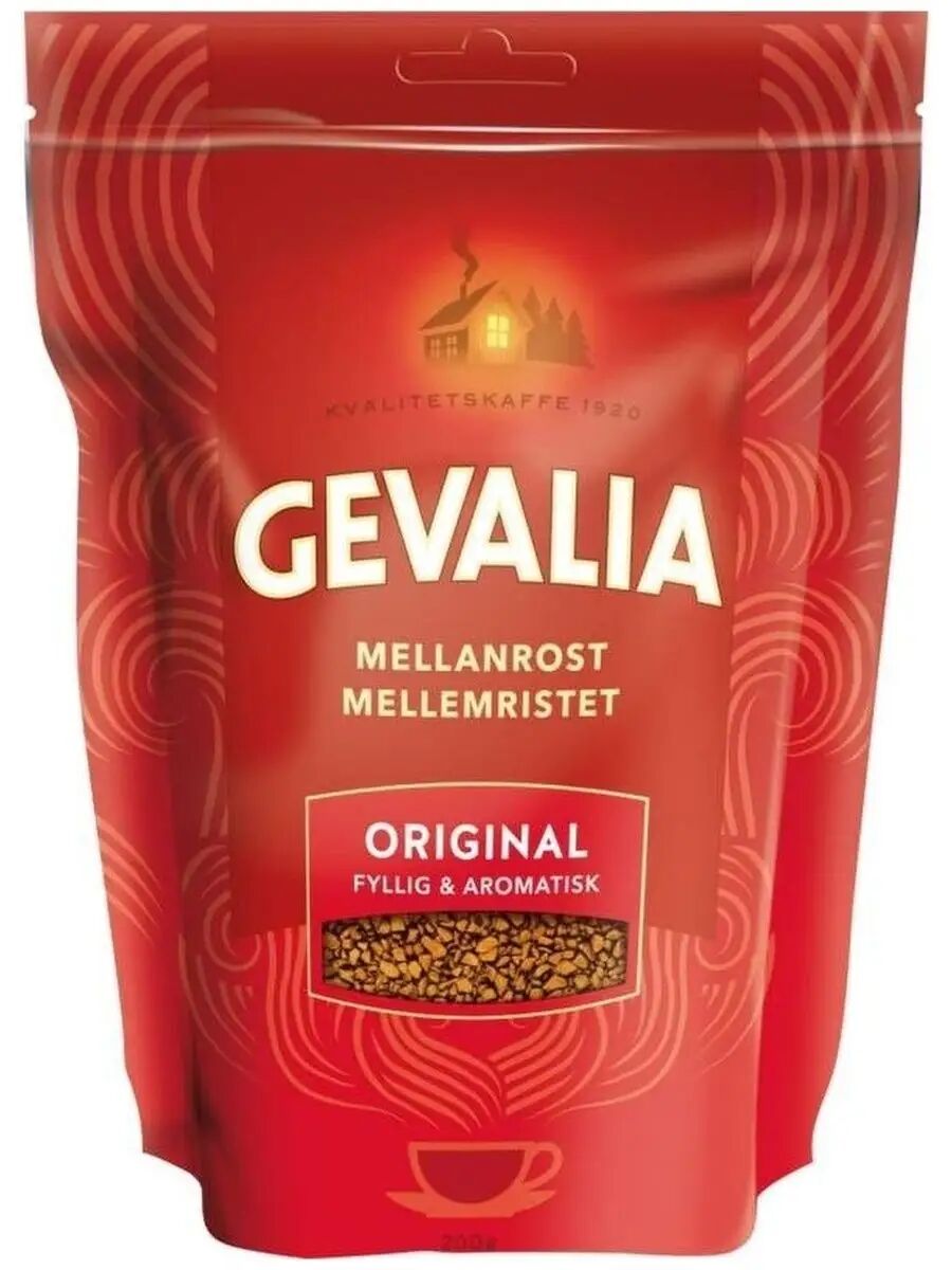 Кофе растворимый Gevalia Original 200 г