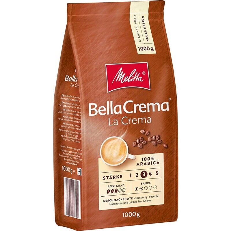 Кофе в зернах Melitta Bella Crema La Crema 1 кг