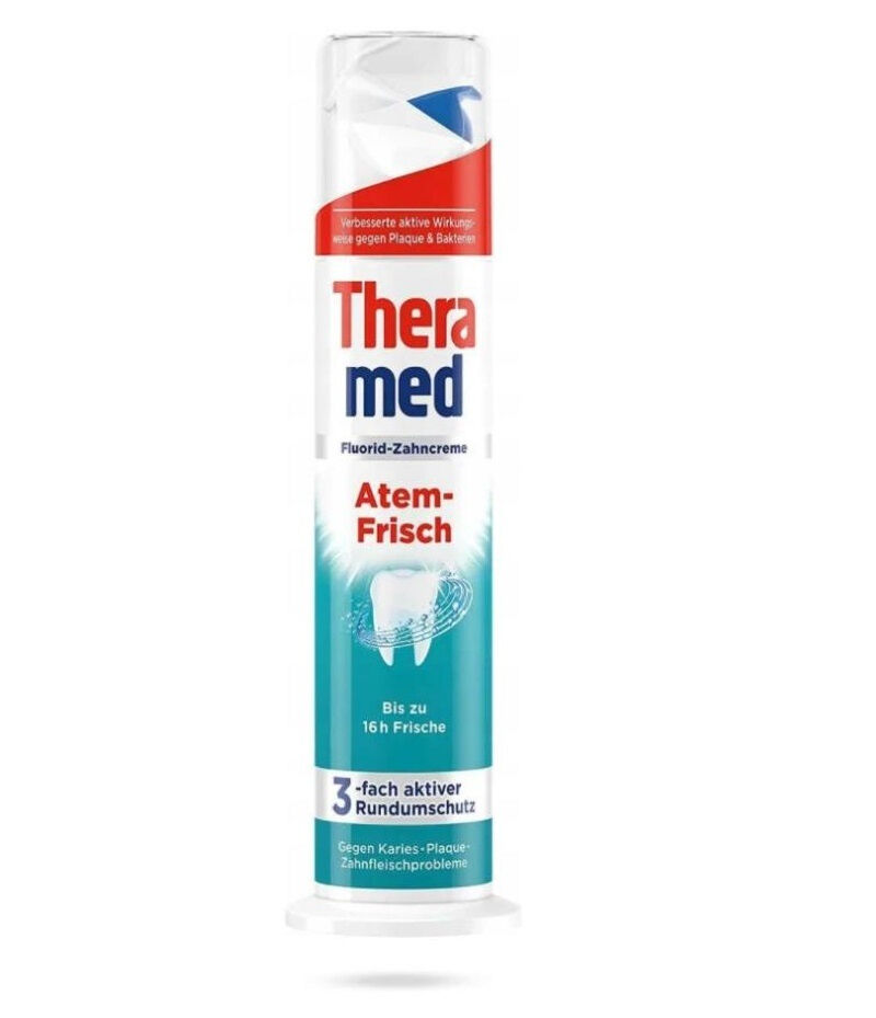 Зубная паста Theramed Atem-Frish, с дозатором  100 мл