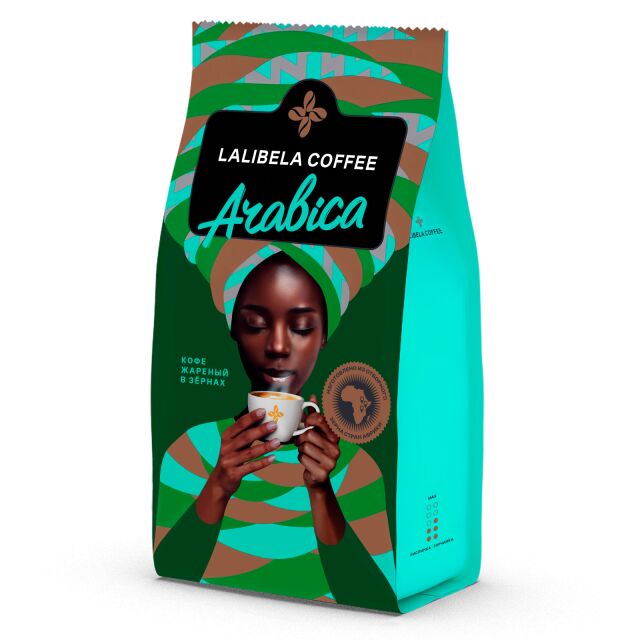 Кофе в зѐрнах "Lalibela Coffee ARABICA" 250 г