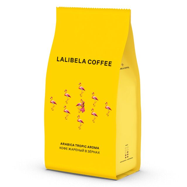 Кофе в зѐрнах "Lalibela Coffee ARABICA TROPIC AROMA 230 г бленд арабики