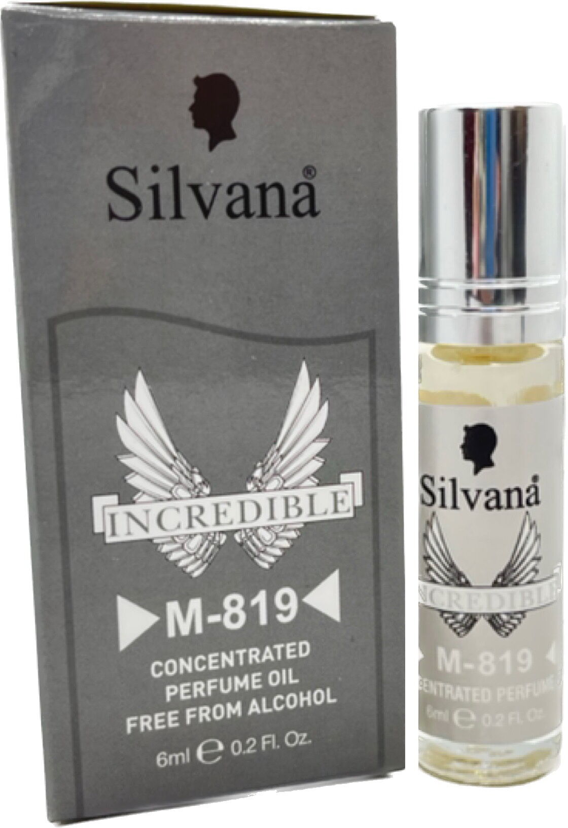Мужская парфюмерия "SILVANA" IVICTUS PERFUME OIL 6ML