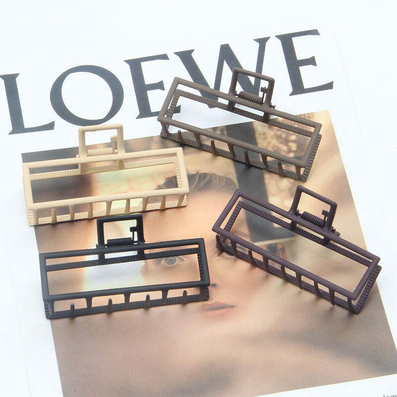 Заколка для волос, тонкий прямоугольник 9 x 4.5 x 4.5 см TS10036