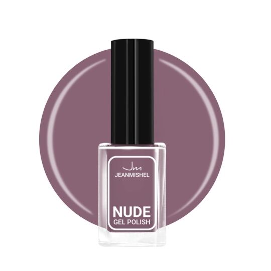 Лак для ногтей с эффектом геля NUDE collection тон 382 лавандовый тауп