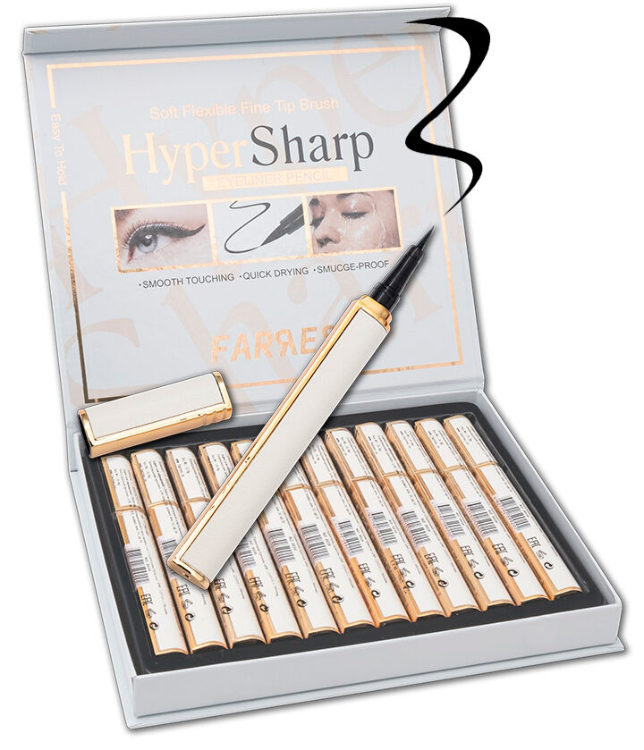 Подводка-маркер "HyperSharp" в кожаном переплете (*12*720)