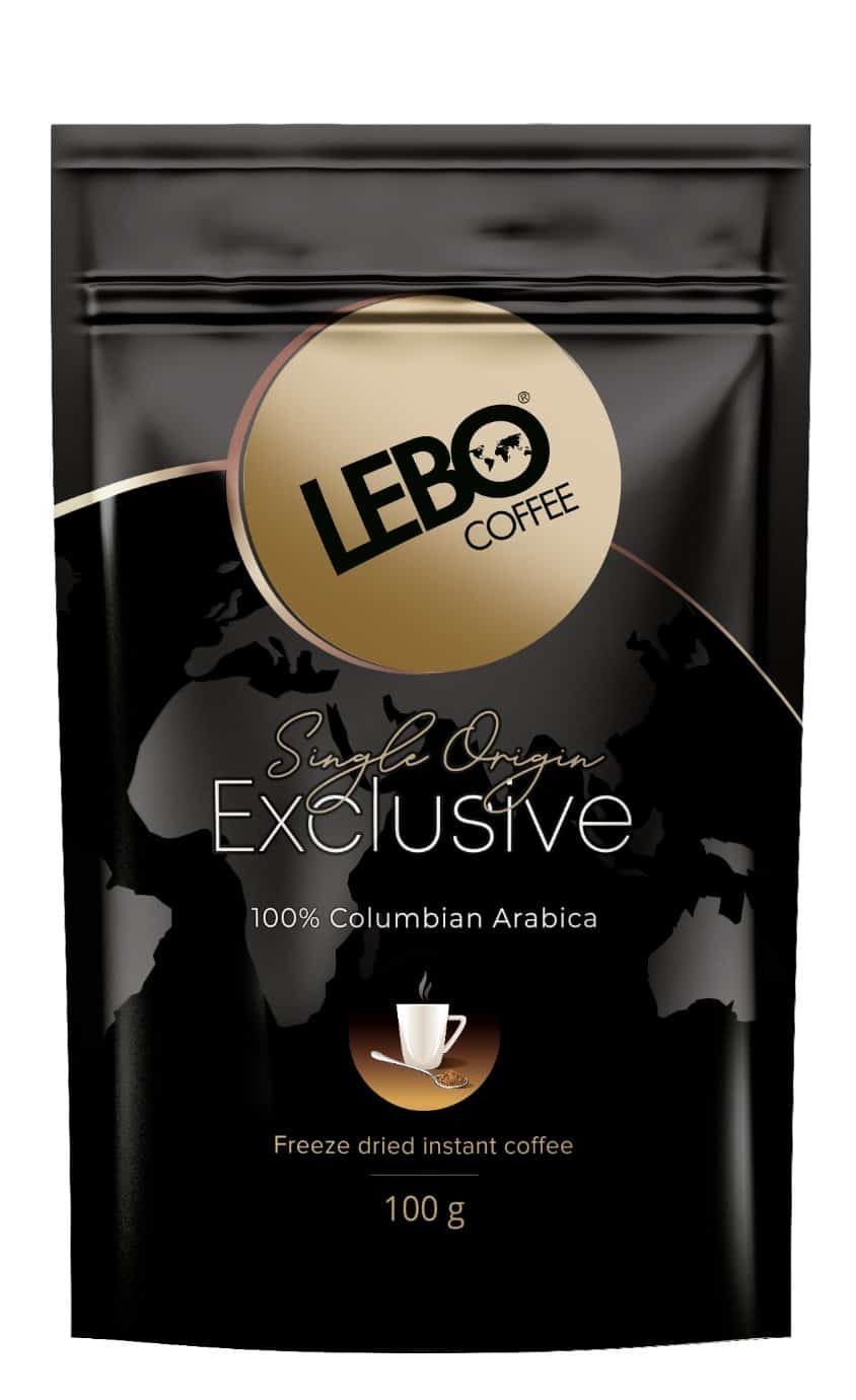 Кофе растворимый сублимированный "LEBO Exclusive", 100г