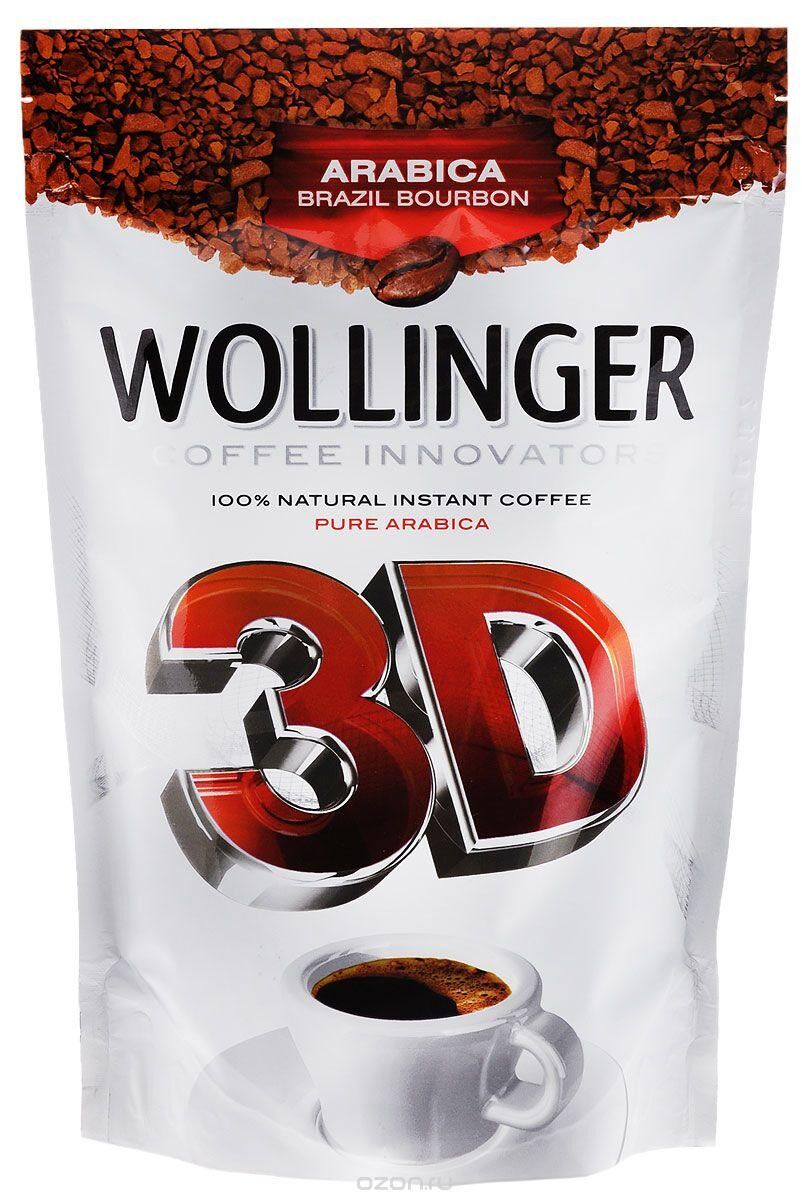 Кофе "WOLLINGER 3D" 190гр