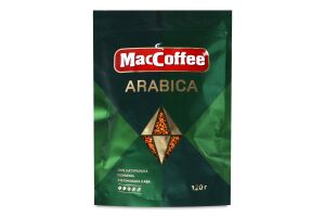 Кофе натуральный растворимый сублимированный "ARABICA" т.з. "MacCoffee" д/пак 150г