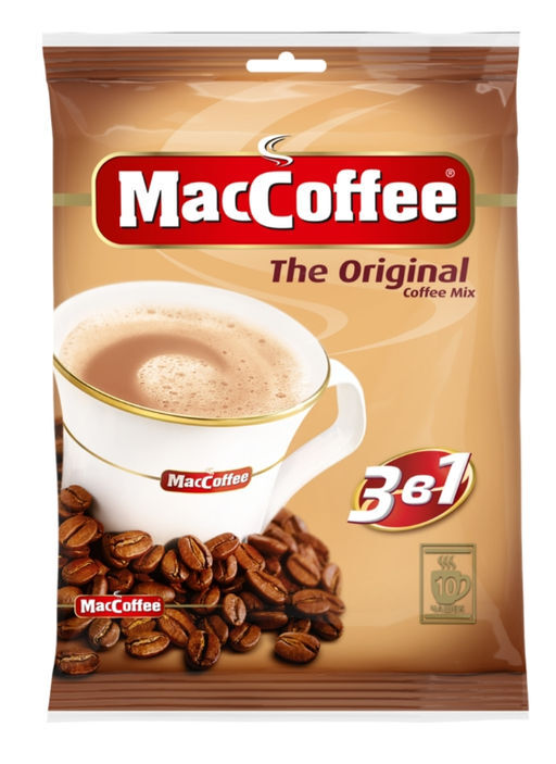 Напиток кофейный растворимый т.з. "MacCoffee" (3 в 1) м/уп 20г*25*40