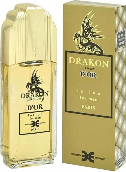 Дезодорант парфюмированный для мужчин DRAKON DELIRIUM D'OR 95 мл