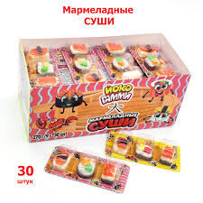 Жевательный мармелад Йоко Гамми (Мармеладные суши) 30*9г