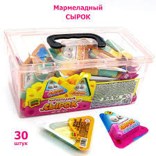 Жевательный мармелад Ланч гами (Мармеладный сырок) 30*9,5г