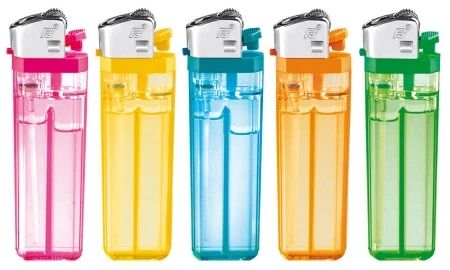 Зажигалка "Flameclub" M-01 Transparent (40040)