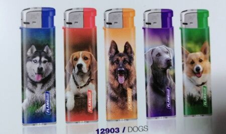 Зажигалка "Flameclub" P-01 DOGS (12903)