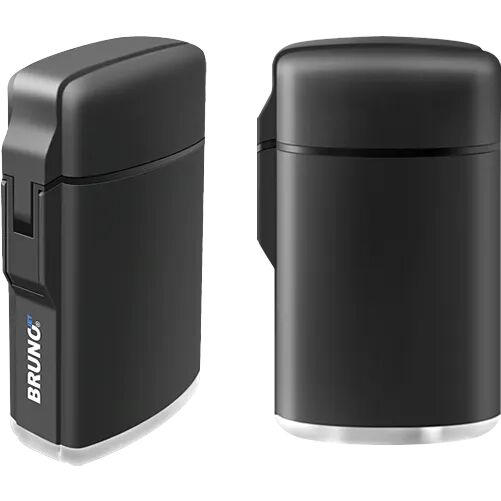 Зажигалка BRUNOJET Rubberized Black Спички (99720)