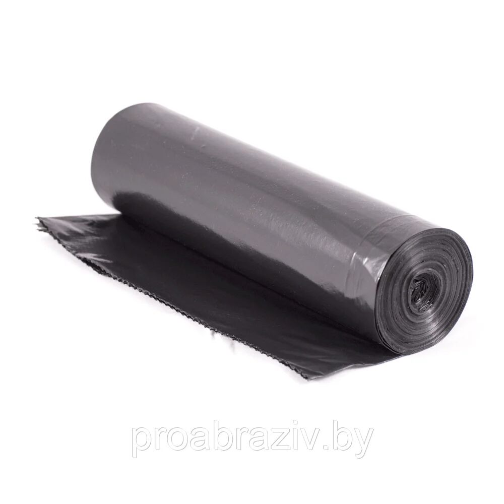 Пакеты для мусора ПВД 120л А черные, рулон, Extra/20 BLM715R