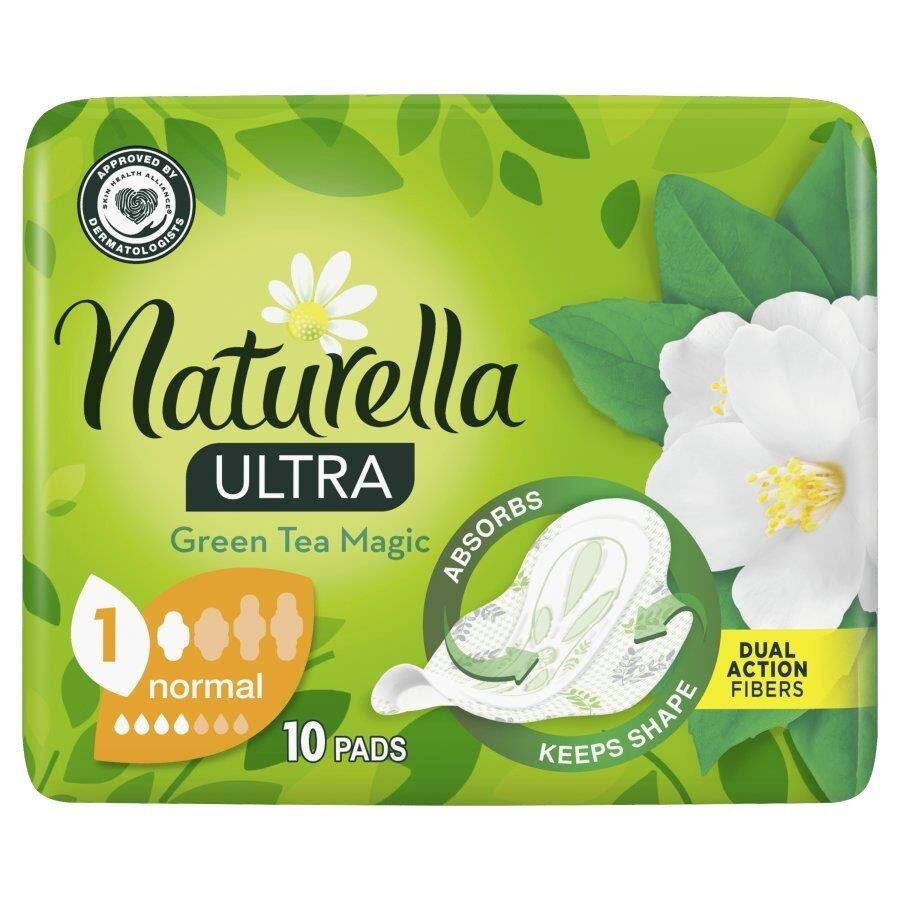 Гигиенические прокладки Naturella Ultra Нормал с зеленым чаем