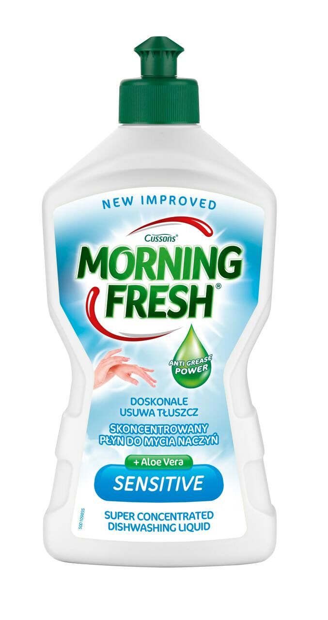 Средство для мытья посуды Morning Fresh Sensitive + Алое вера 450 мл