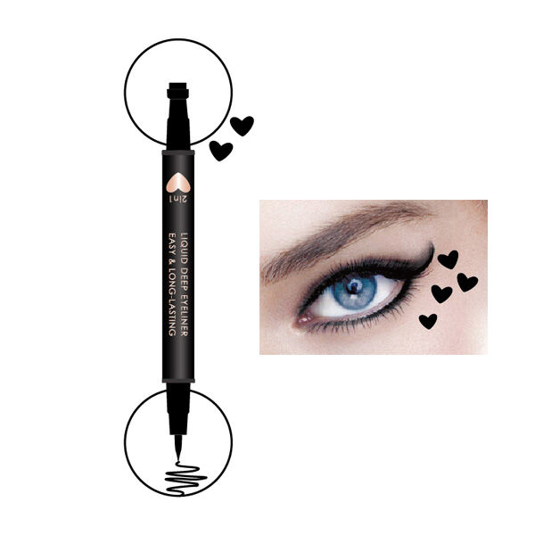 Подводка-маркер MB008-1 + штампик сердце "Eyeliner&Stamp" (*6*48*720)