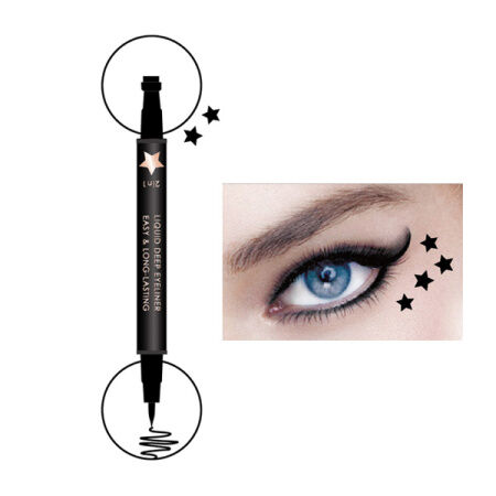 Подводка Маркер MB008-3 + штампик звезда "Eyeliner&Stamp" (*6*48*720)