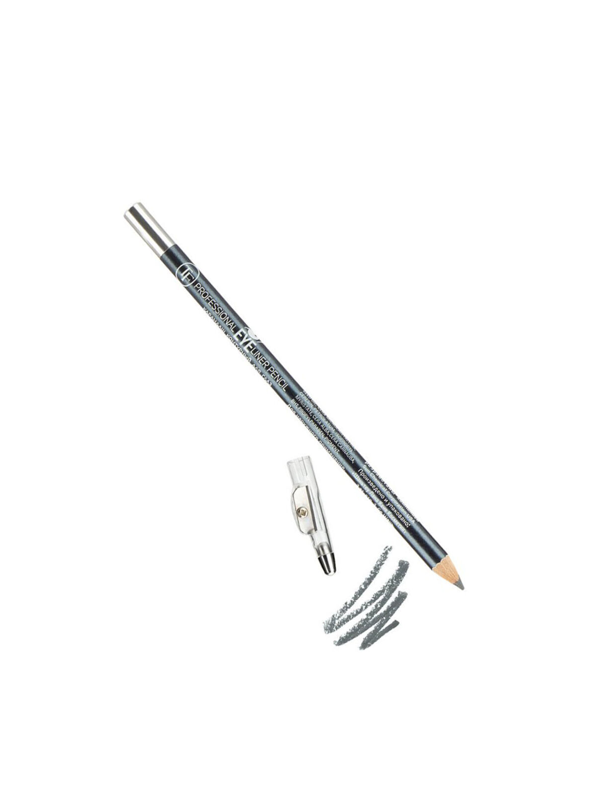 Карандаш с точилкой для глаз (frost black) (*12*2304) W207-008