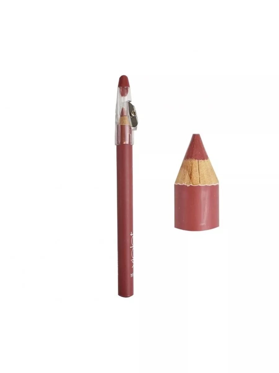 Карандаш с точилкой для губ (violet) (*12*144*2304) W207-030