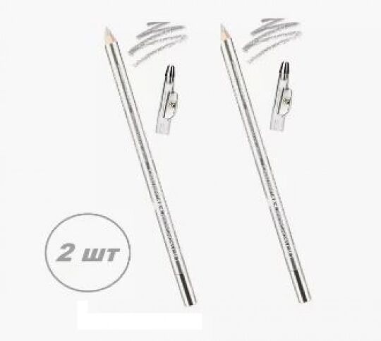 Карандаш с точилкой для глаз (silver) (*12*144*2304)W207-032