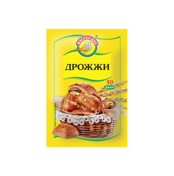 Дрожжи быстродействующие 50г