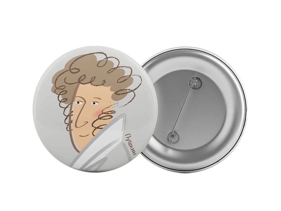 Значок P014 Значок "Пушкин"