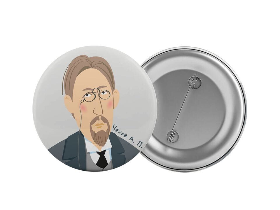 Значок P015 Значок "Чехов"