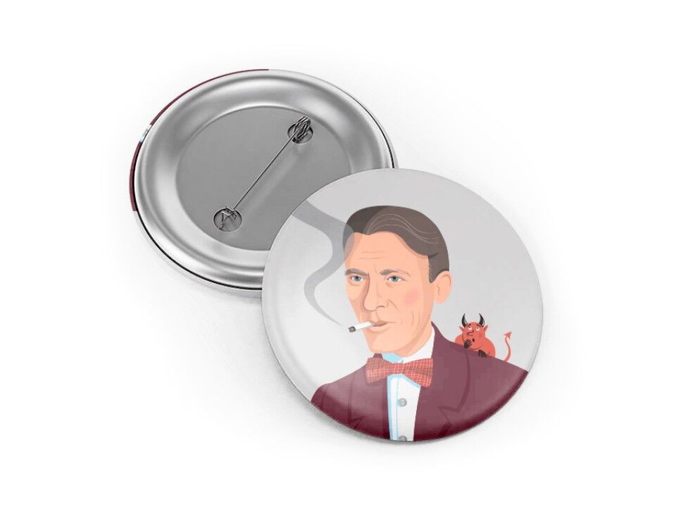 Значок P026 Значок "Булгаков"