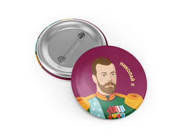 Значок P033 Значок "Николай 2"