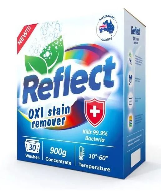 Экологичный пятновыводитель REFLECT OXI STAIN REMOVER  900 г, 30 стирок