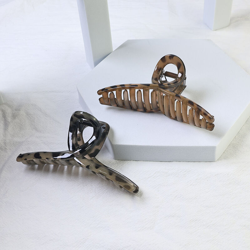 Заколка для волос, ушко Pretty Girl  принт леопард