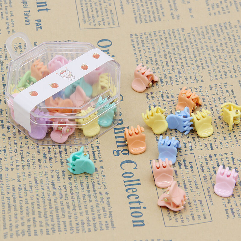 Заколки для волос Pretty Girl , набор 15 шт крабики (разноцветные)