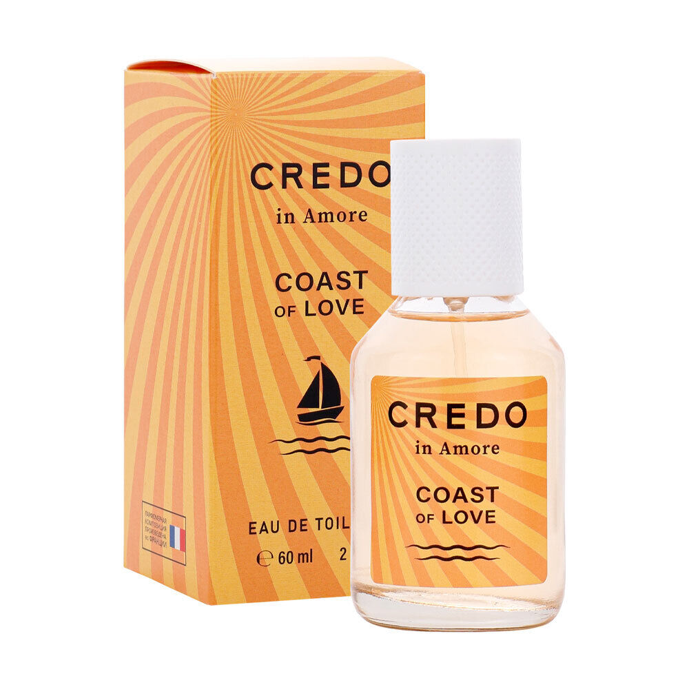 Туалетная вода для женщин  CREDO in AMORE Coast of Love 60ml
