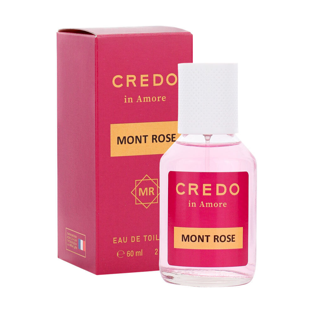 Туалетная вода для женщин  CREDO in AMORE Mont Rose 60ml