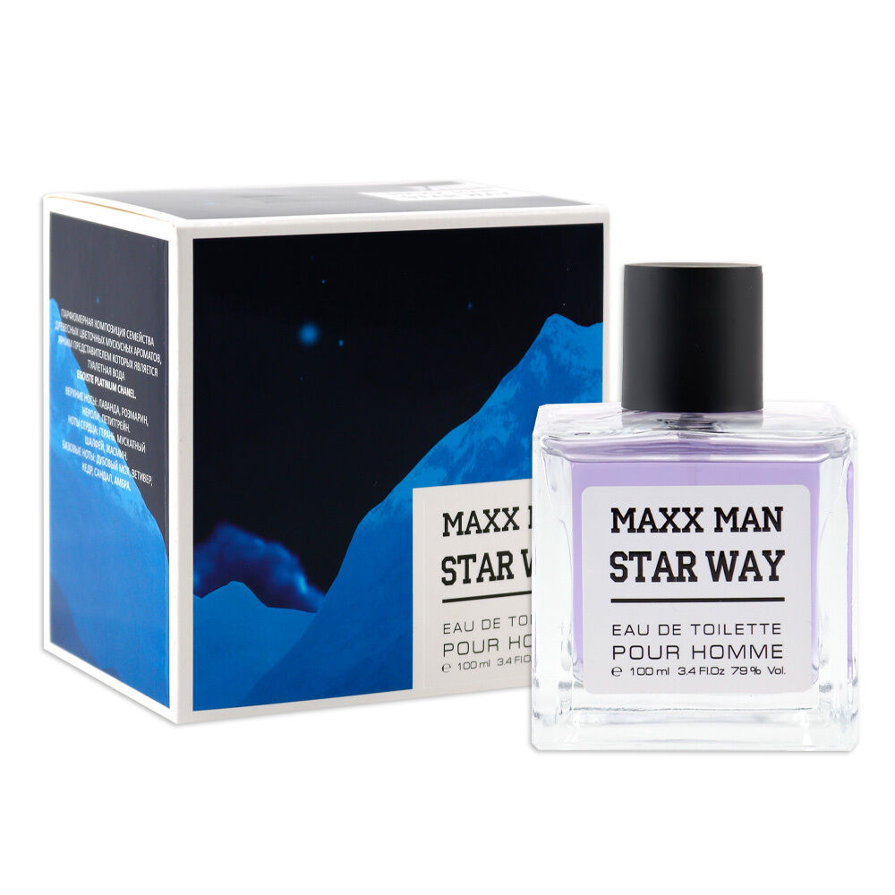 Туалетная вода для мужчин  Maxx Man StarWay 100ml