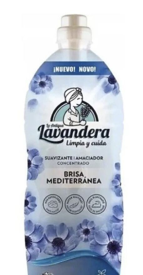 Кондиционер для белья La Antiguа Lavandera Briza Mediterranea / Средиземноморский бриз 1 л, 45 стирок