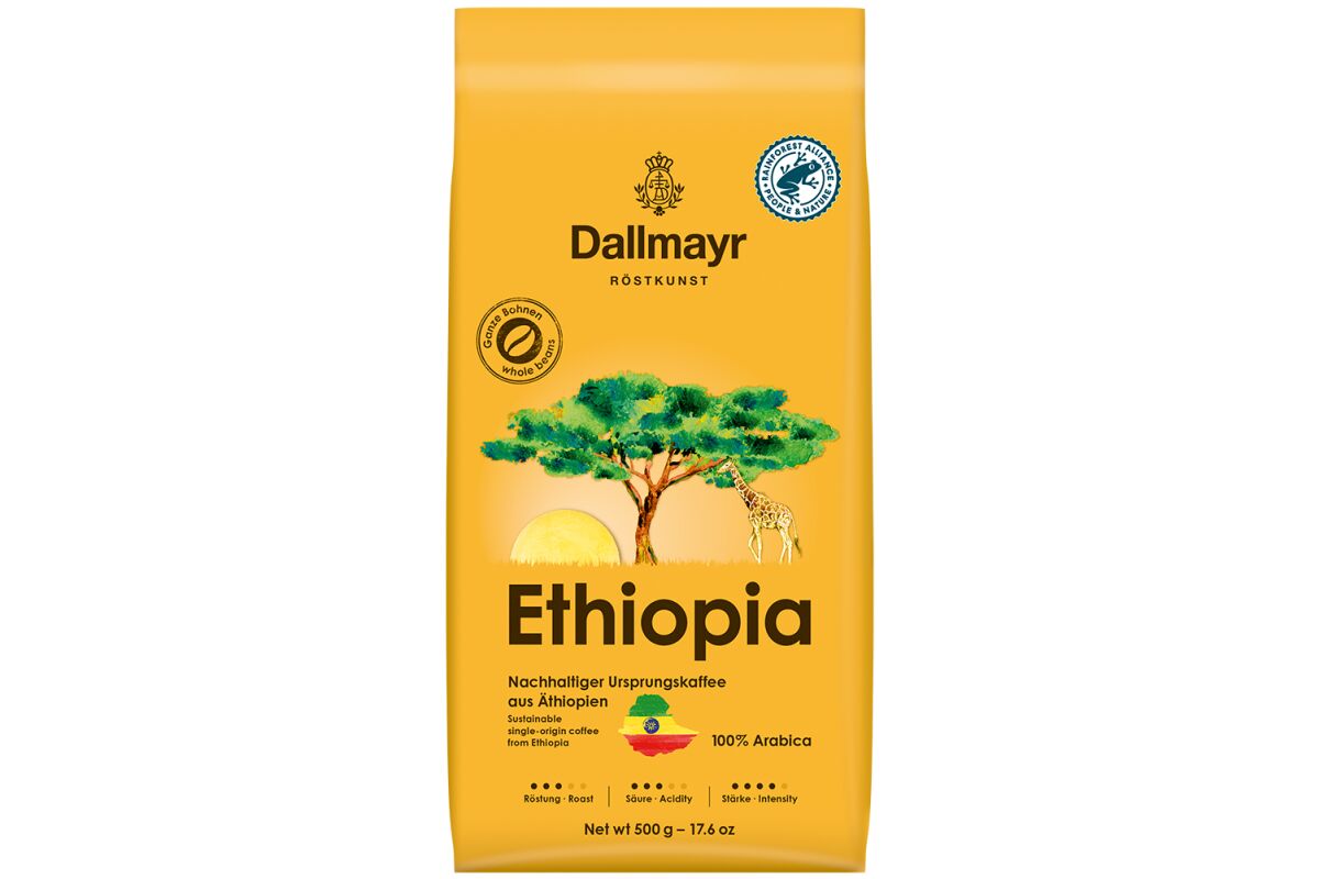 Кофе в зёрнах Dallmayr Ethiopia 500 гр