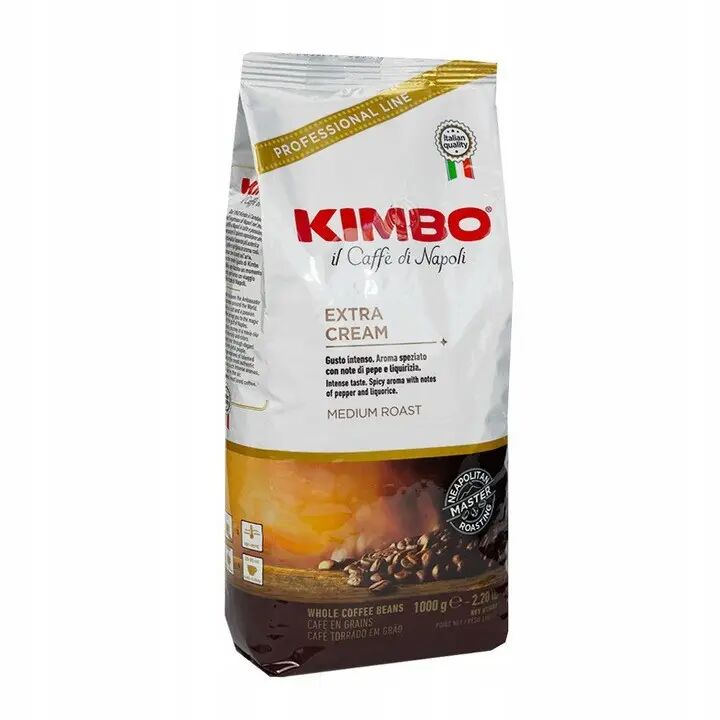 Кофе в зернах KIMBO EXTRA CREAM 1000 гр